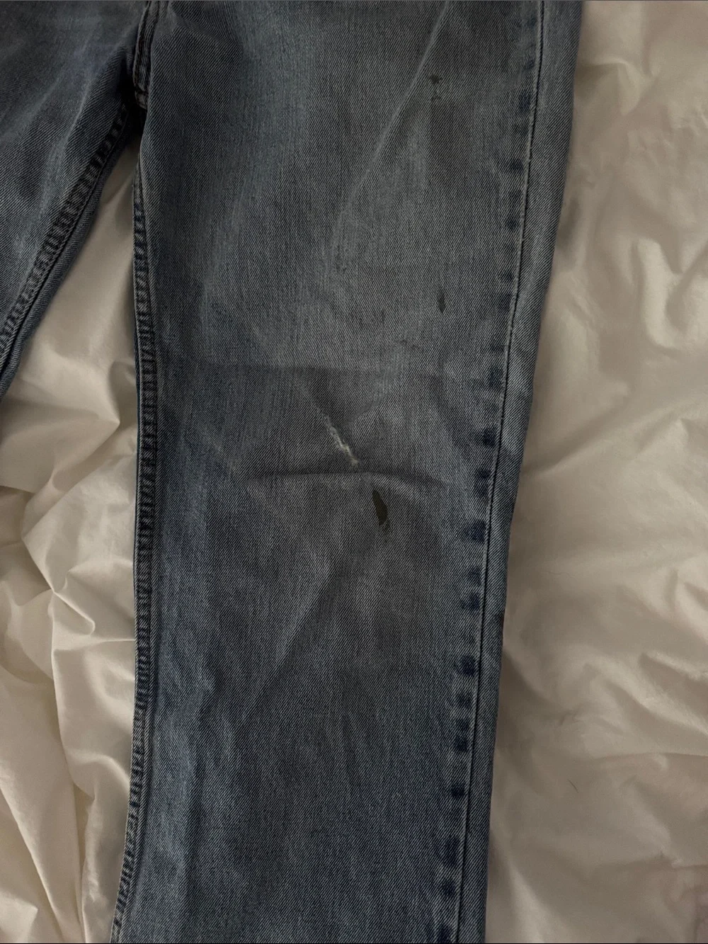 Levi's Men's straight Jeans - Medium/Light Blue Wash